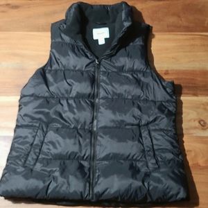 Black Puffer Vest